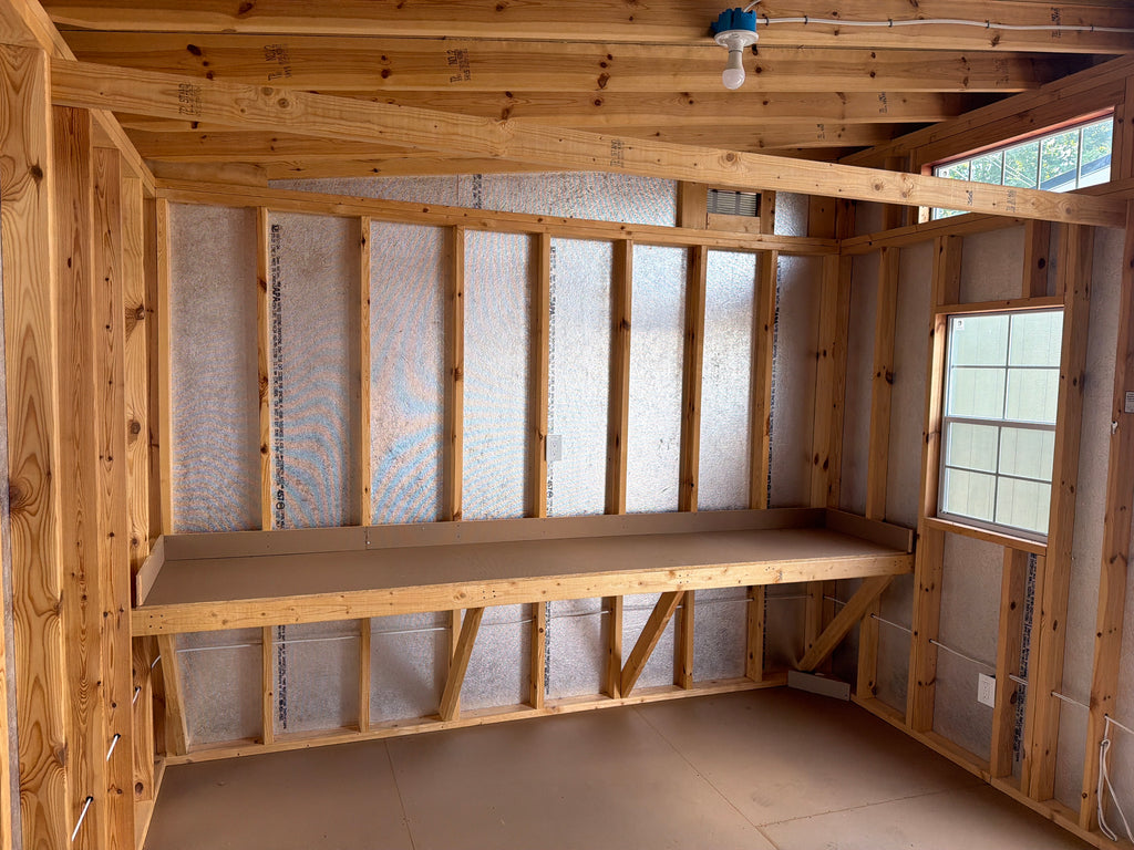 12×20 Modern Shed High Wall $8,440.50