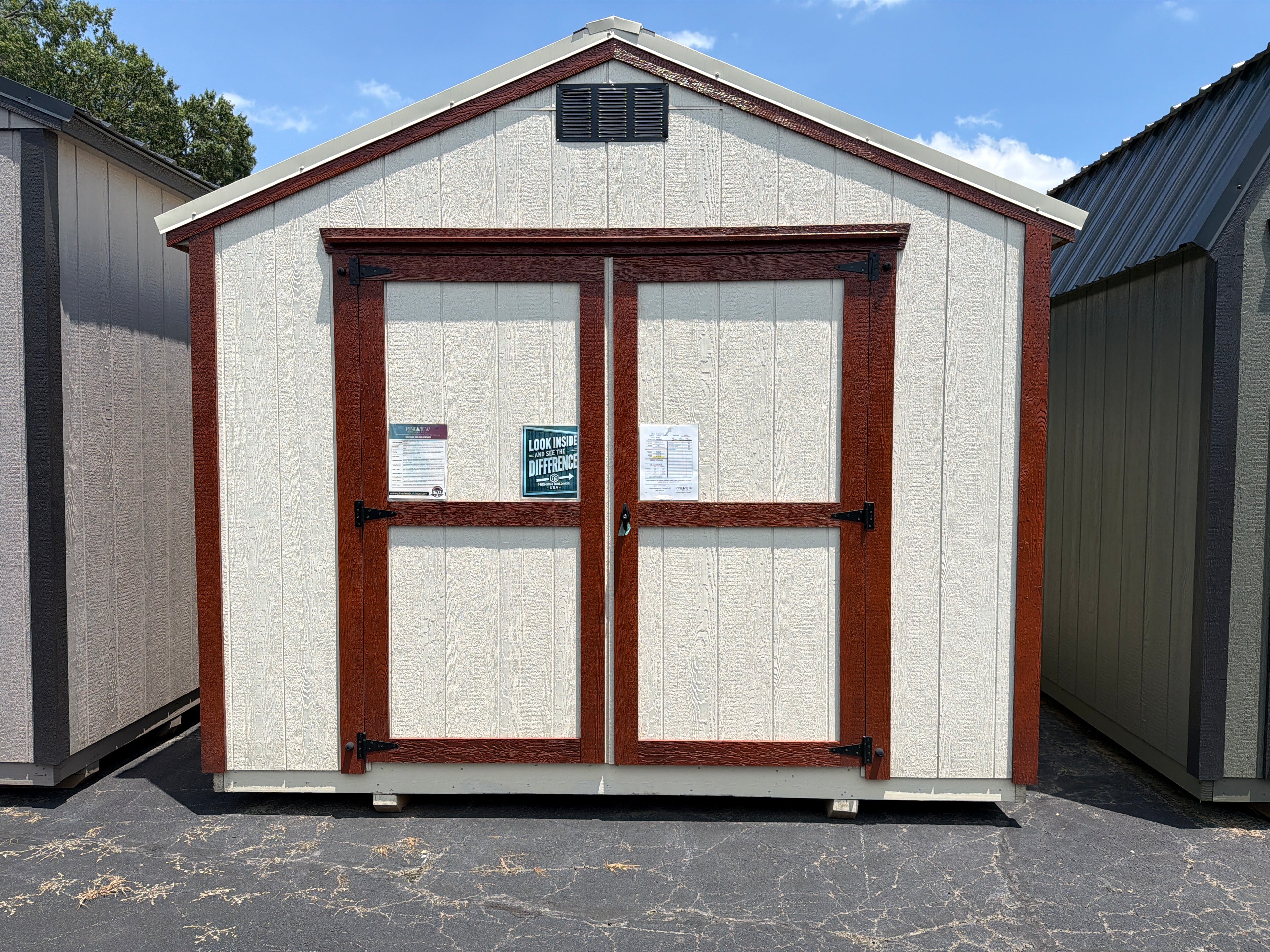 10×12 A-Frame Low Wall $4,152.25