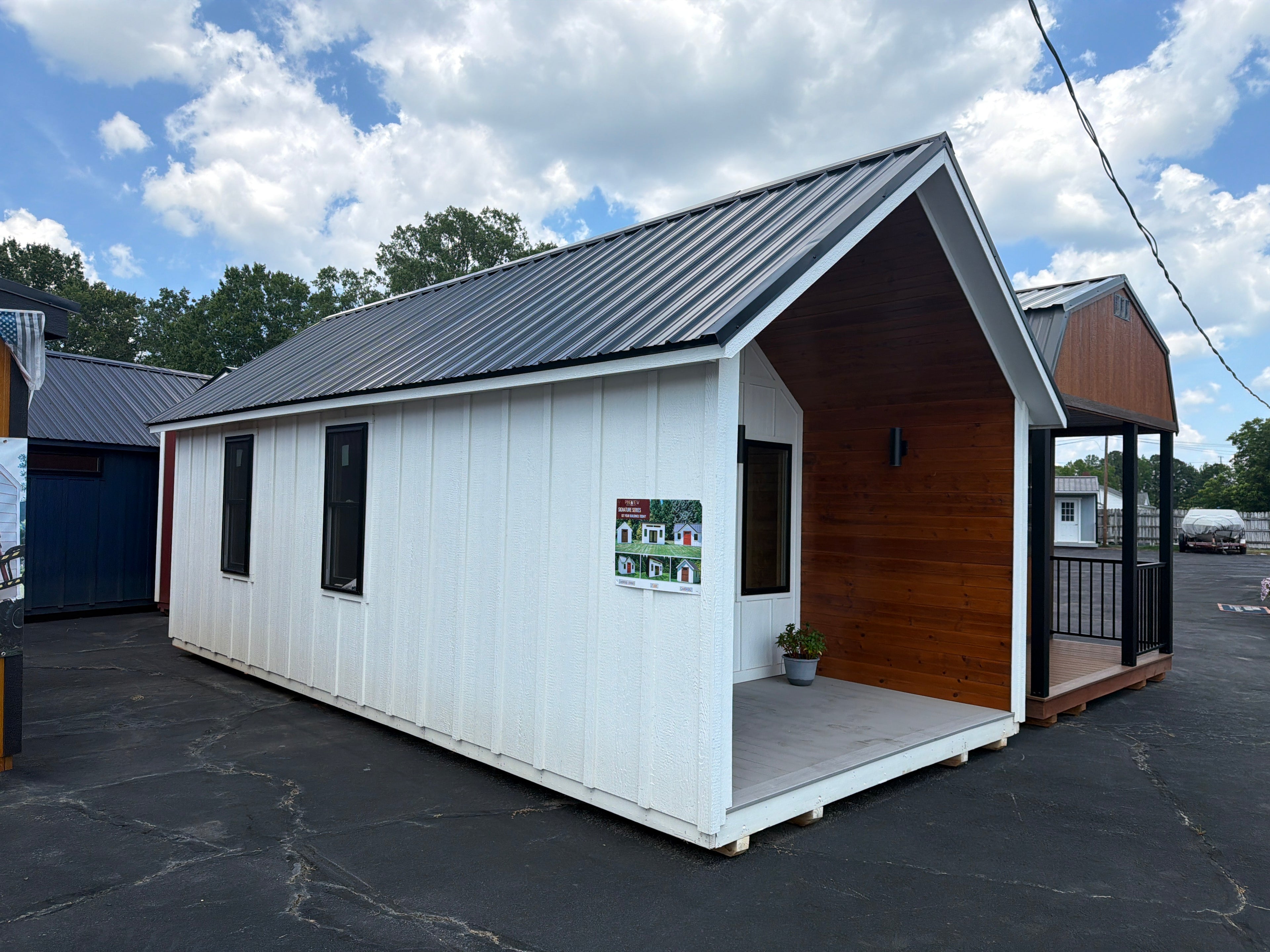 12×24 Cambridge A-Frame High Wall Signature $17,125.80