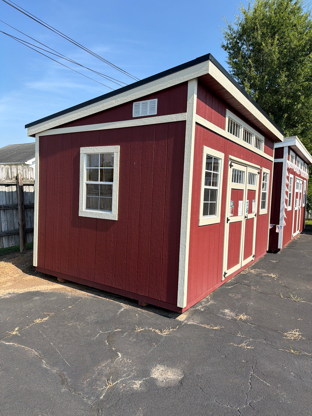 10×16 Modern Shed High Wall $6,019.91
