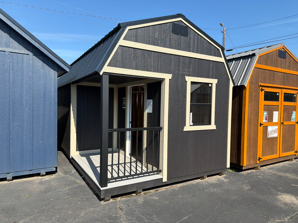 10×20 Lofted Low Wall with Porch $7,665.30