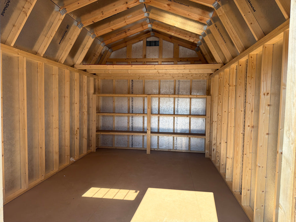 10×16 Lofted Low Wall $5,151.00