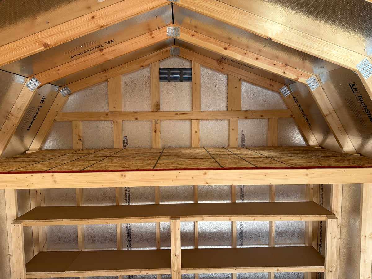 10×16 Lofted Low Wall $5,151.00