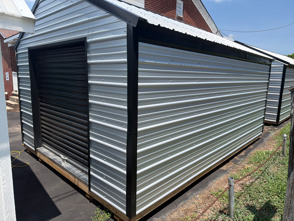 12×16 A-Frame Low Wall Value Metal $5,049.00