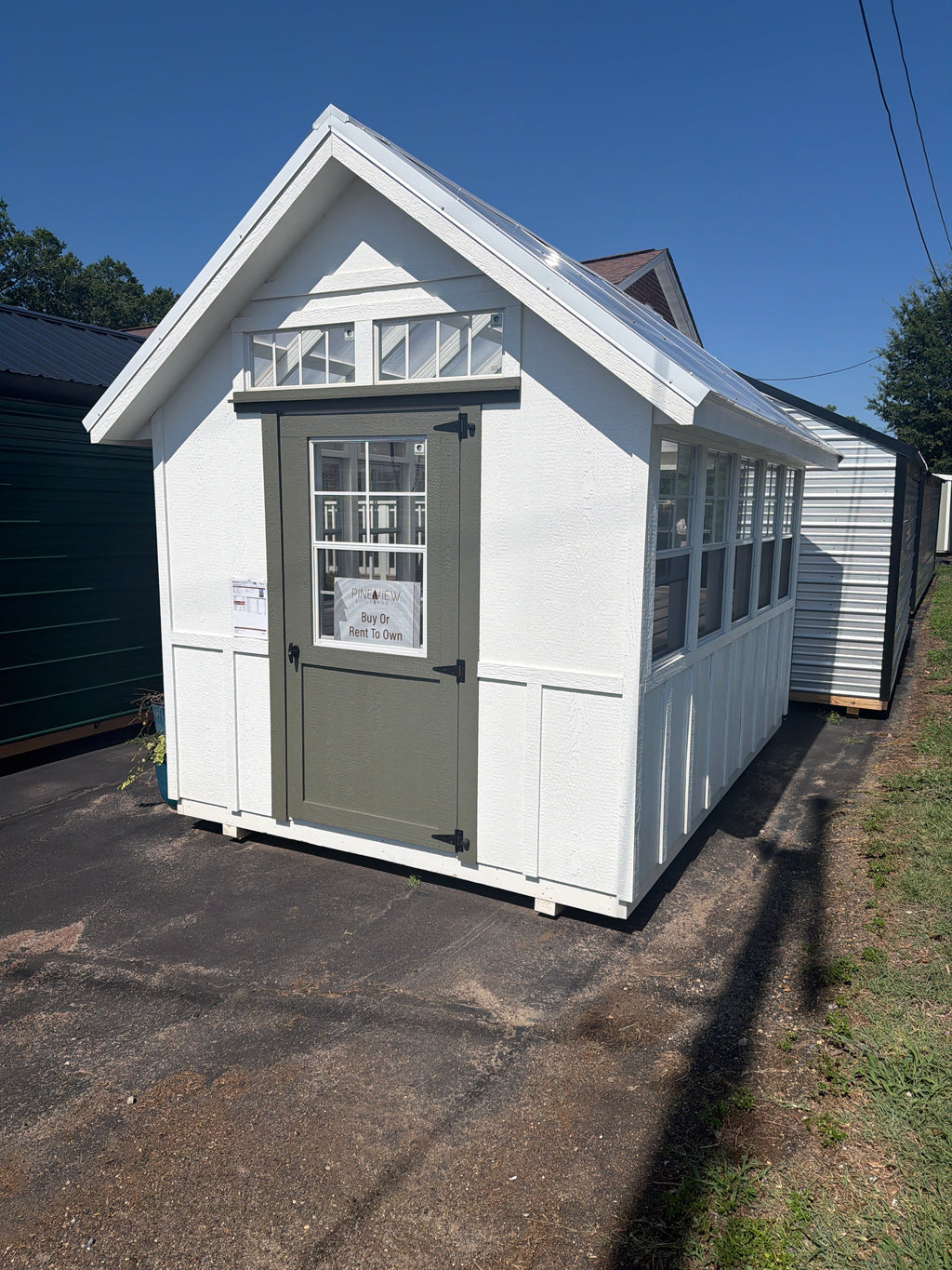 8×12 Cambridge A-Frame Greenhouse Signature $6,168.45