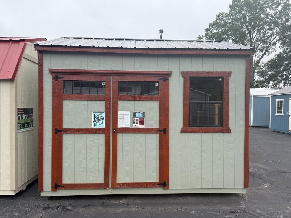 8 x 12 A Frame High Wall Shed $3,887