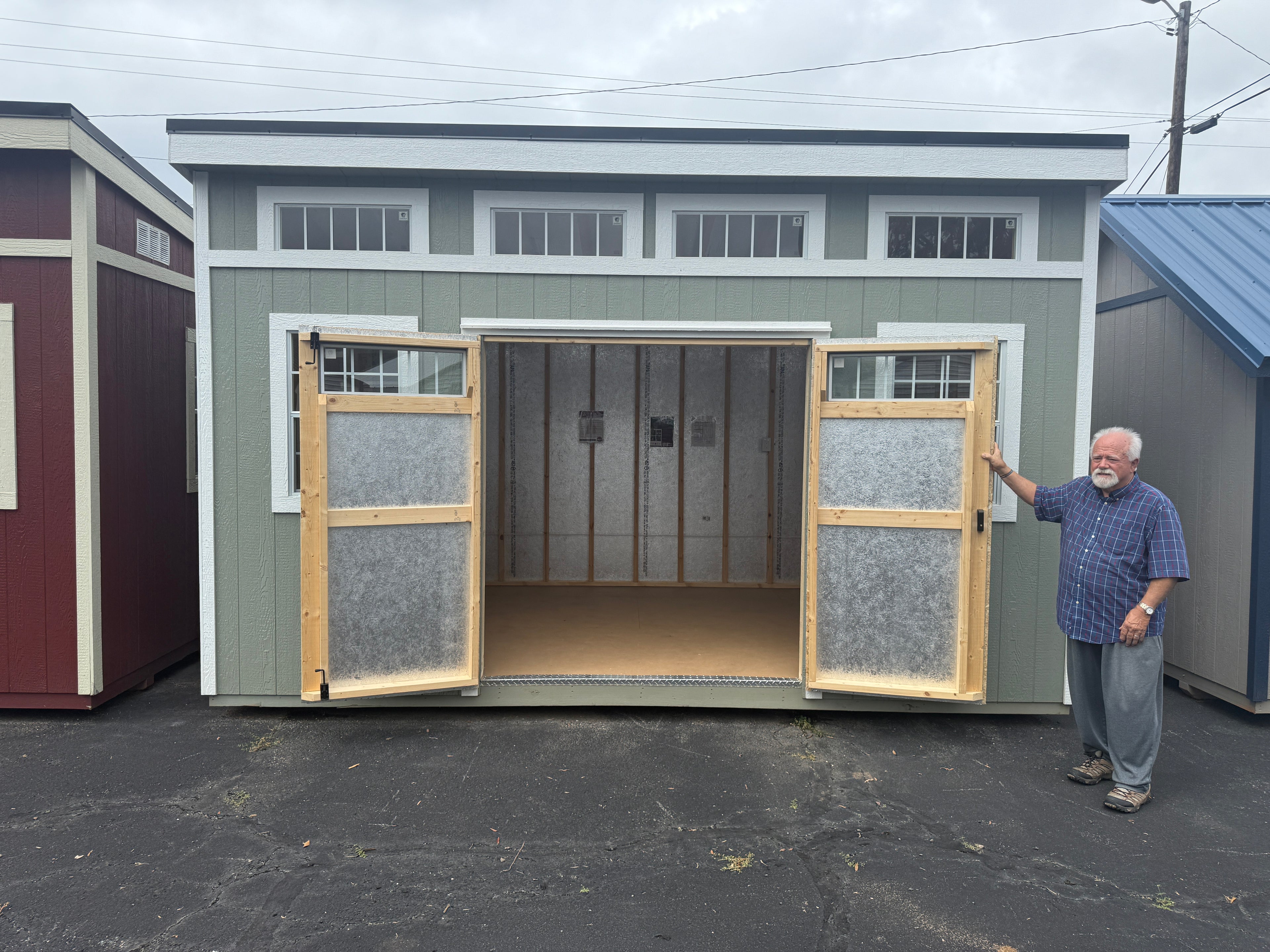 10 x 16 Modern Shed $6,209
