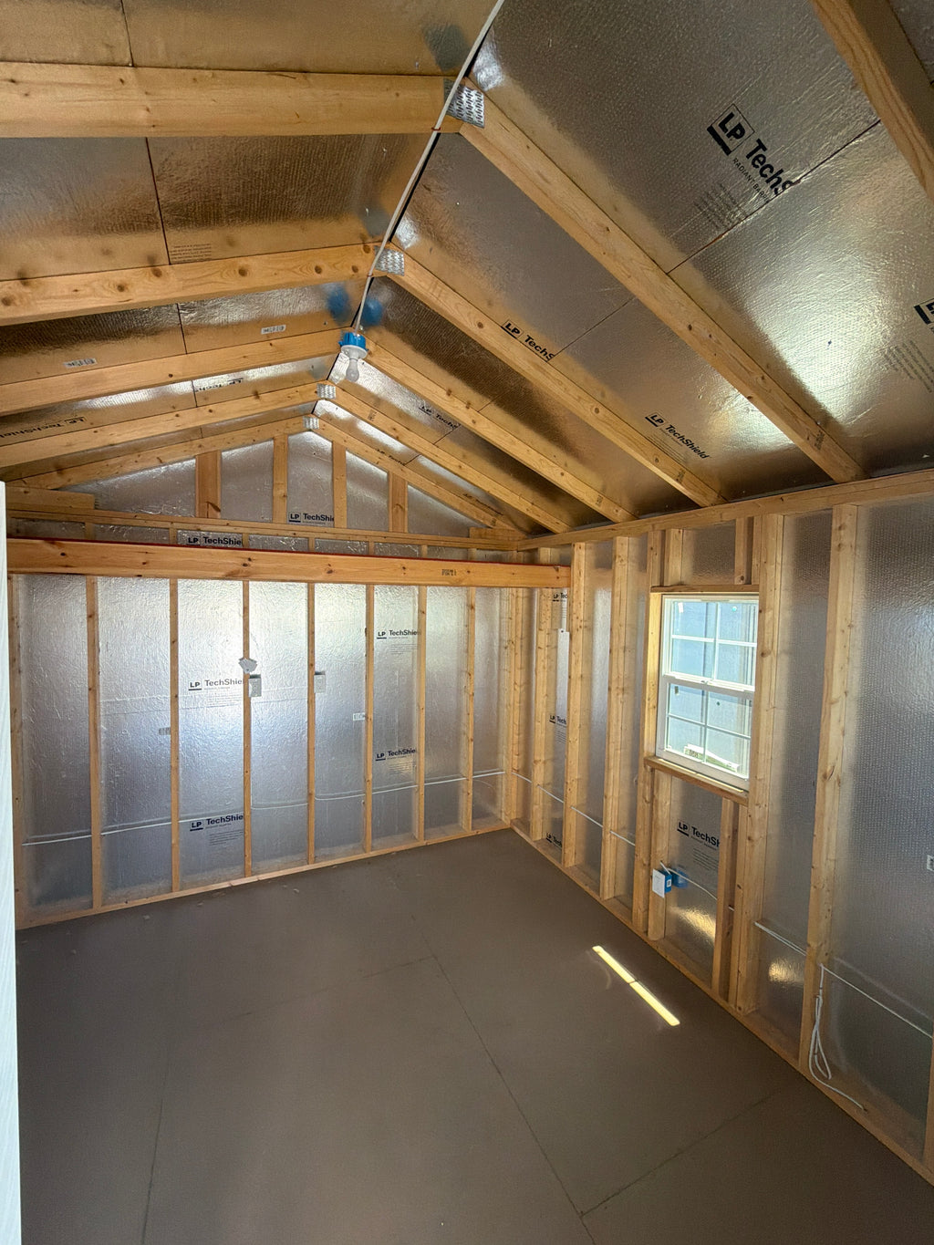12×16 A-Frame High Wall with Porch $8,219.50