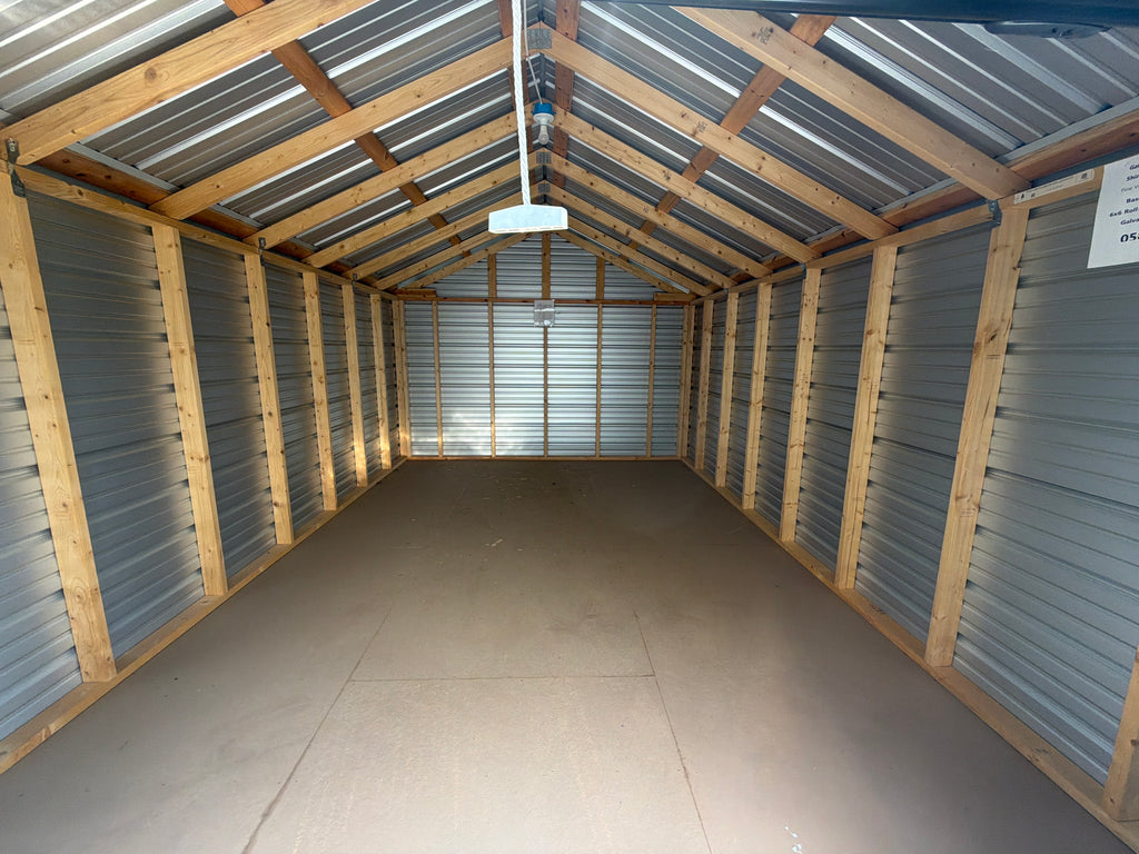 12×16 A-Frame Low Wall Value Metal $5,049.00