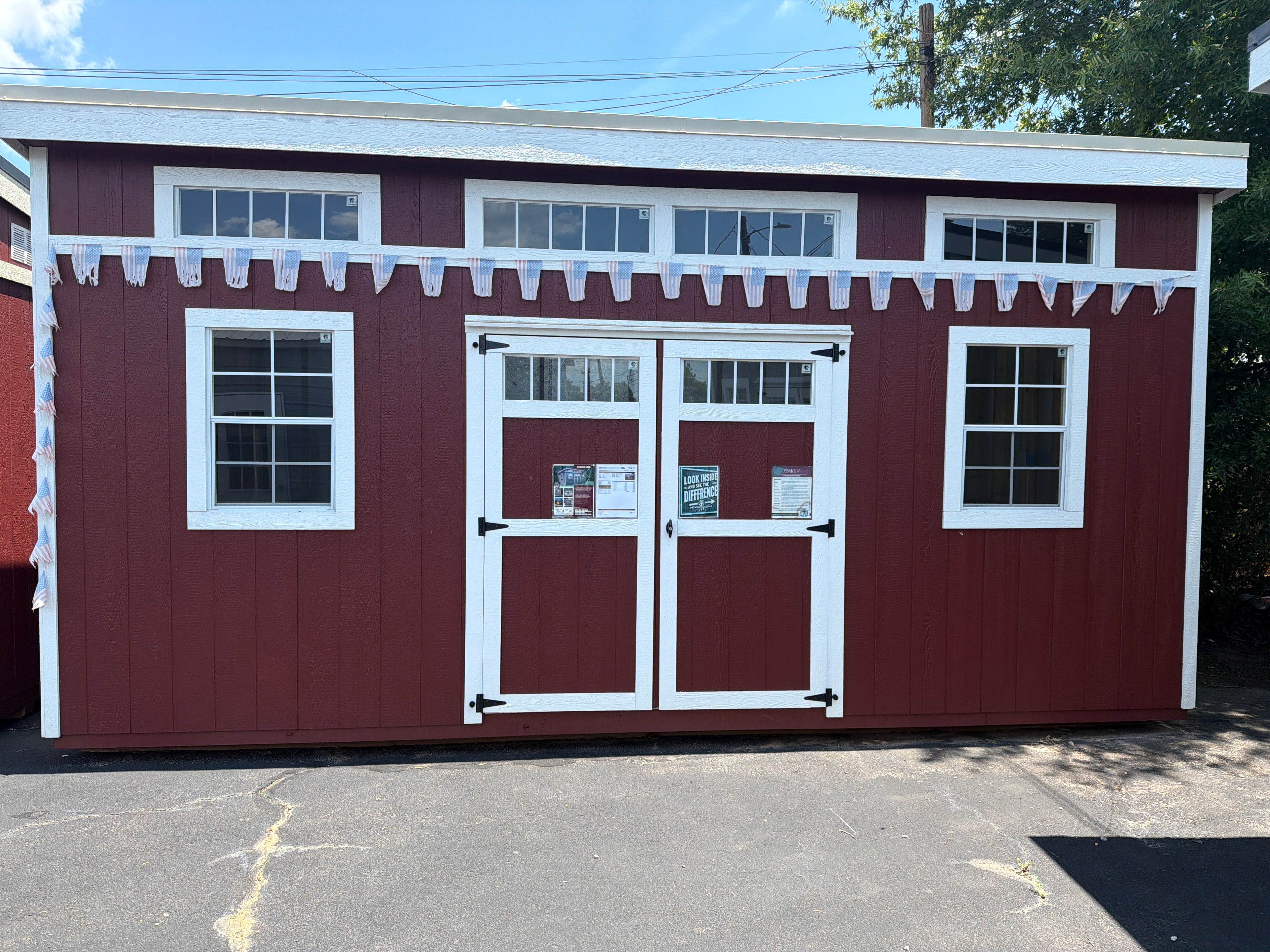 12×20 Modern Shed High Wall $8,440.50