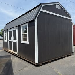 12 x 20 Lofted Low Wall Shed $8,202