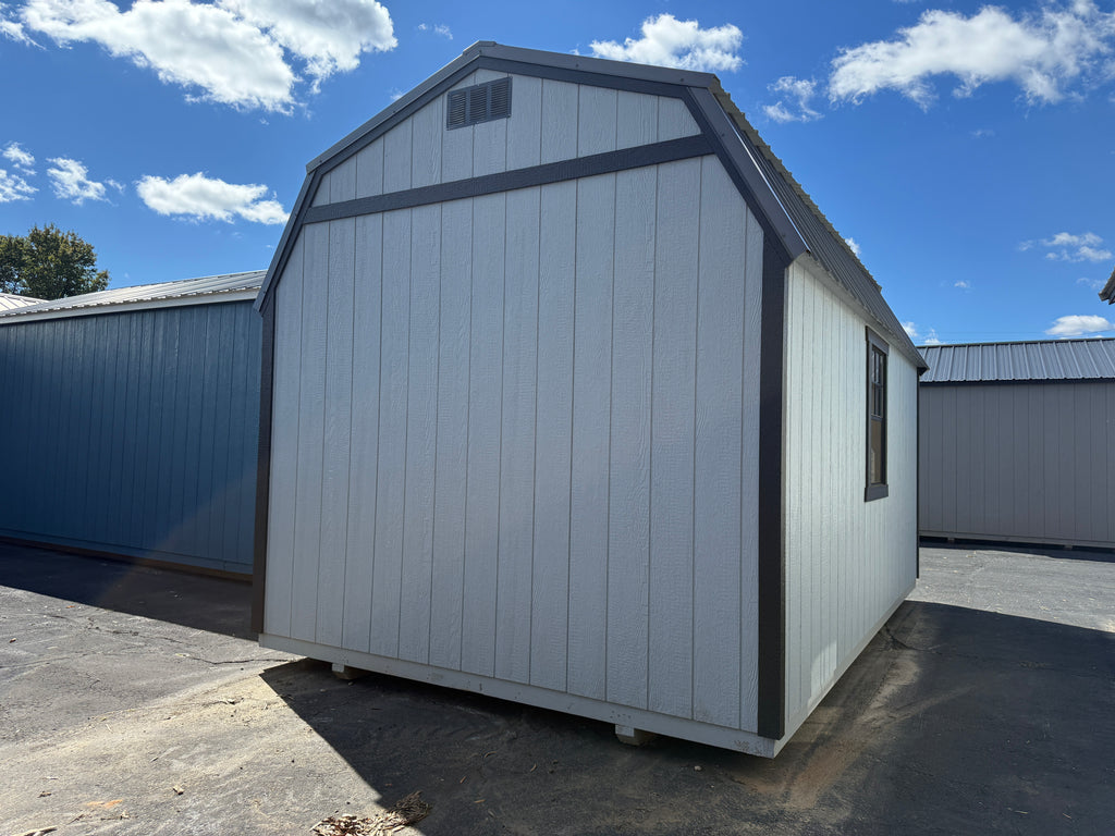 10×16 Lofted Low Wall Shed $5,312
