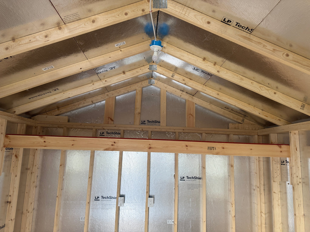 12 x 16 A Frame Shed with Porch $8,290