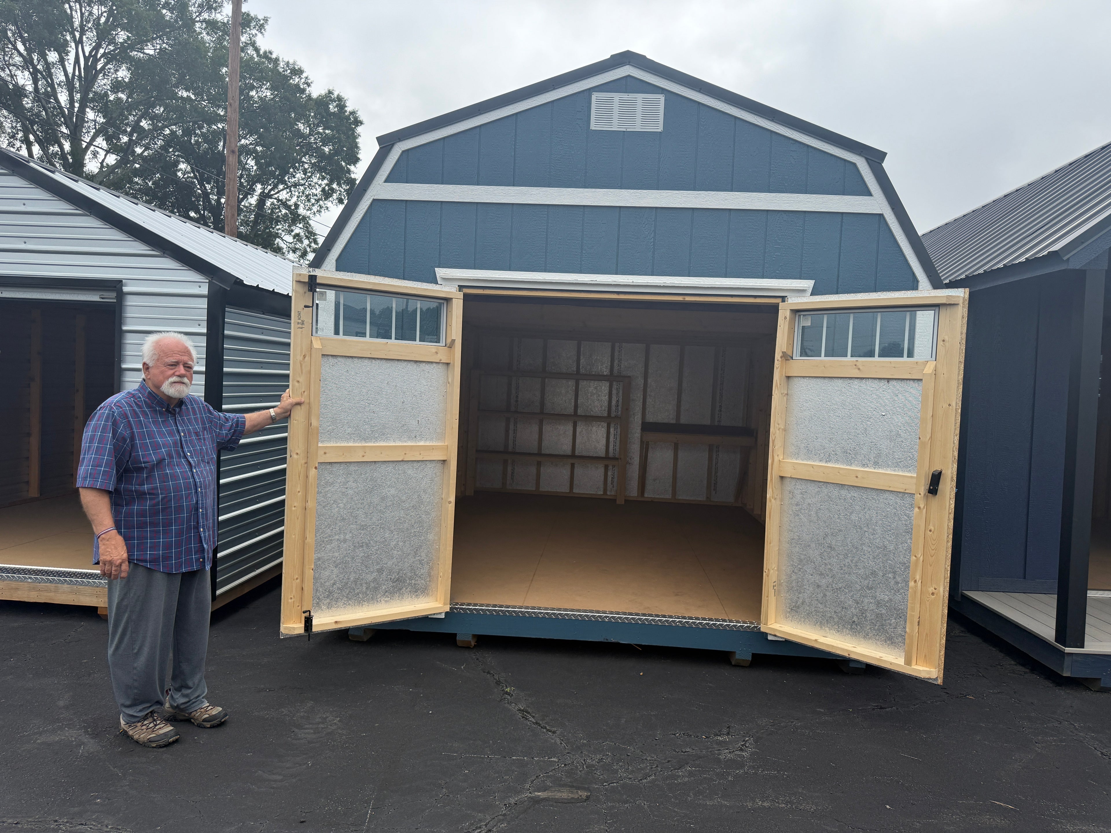 12 x 16 Lofted Barn Shed