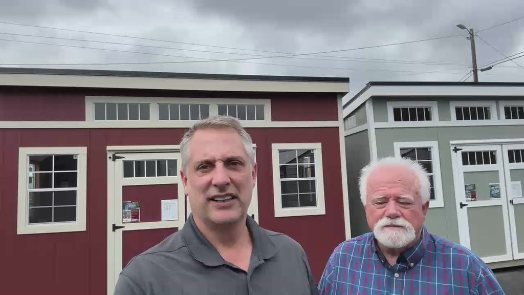 10 x 16 Modern Shed $6,298