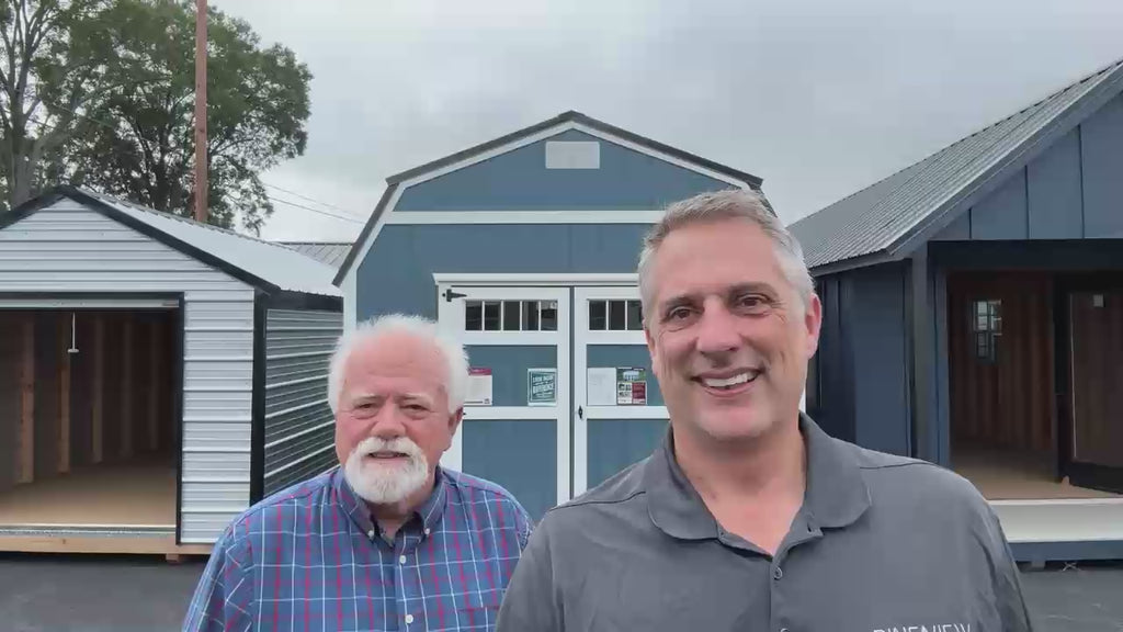 12 x 16 Lofted Barn Shed